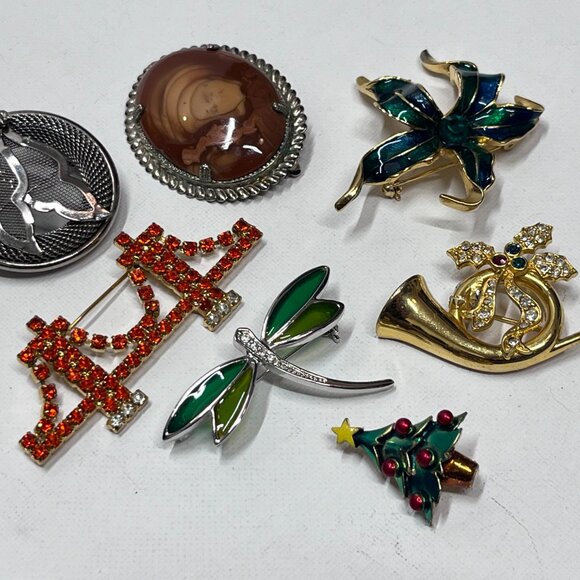 Lot of Random Brooches - Picture 3 of 10